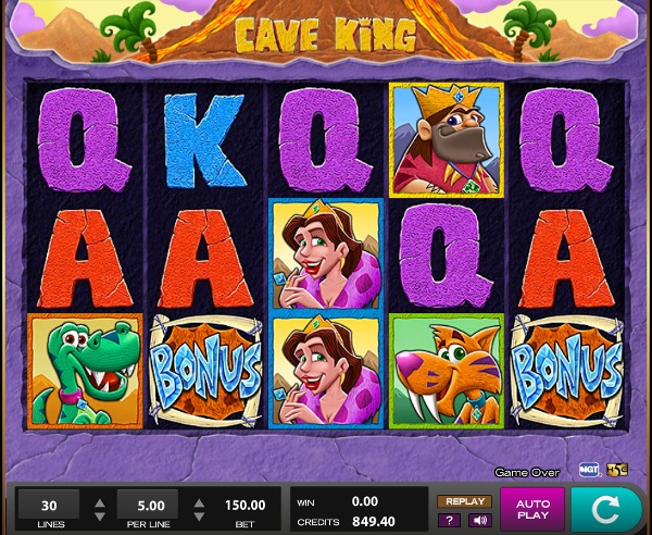 Игровые онлайн автоматы Слот «Cave King» на официальном сайт Вулкан